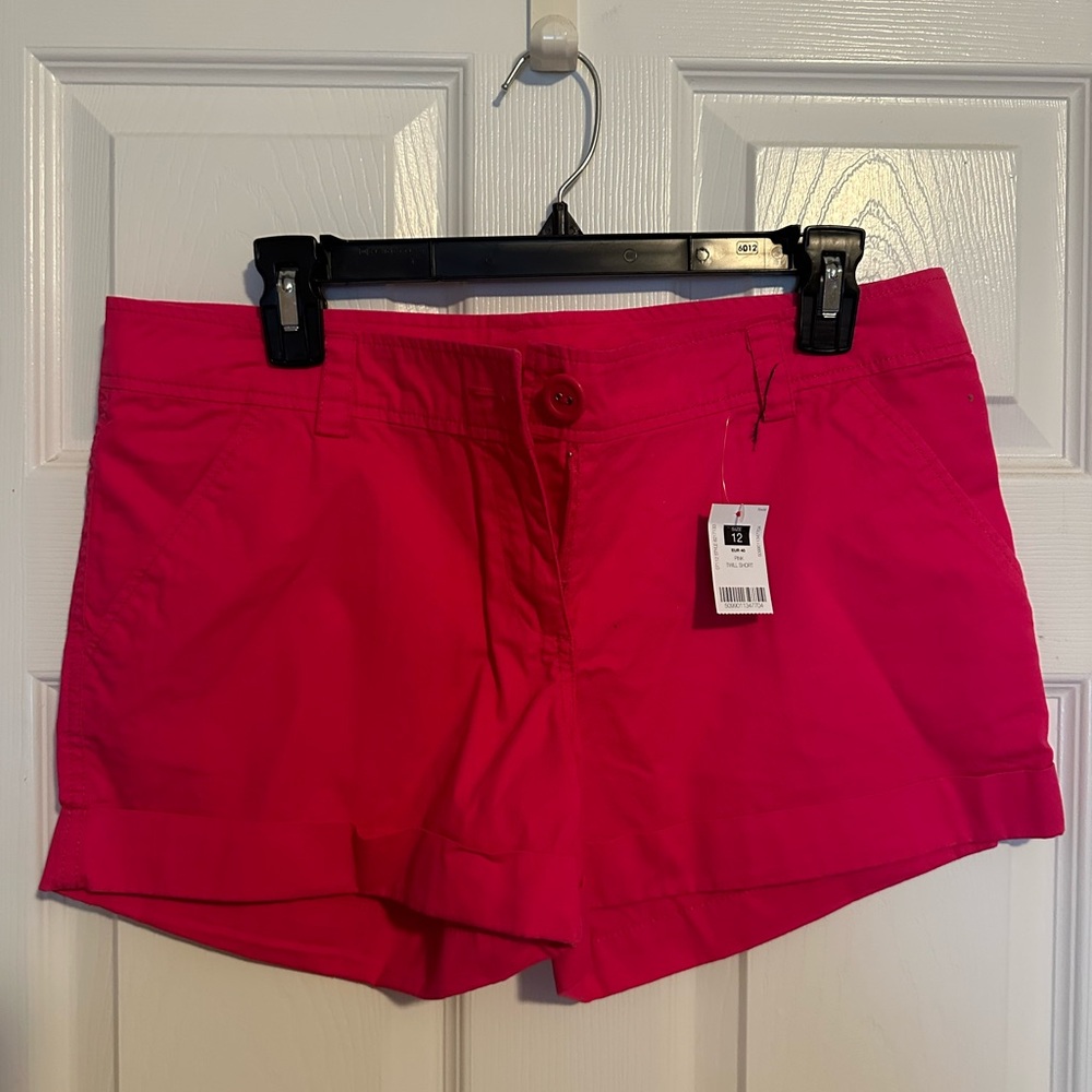 Women’s Pink Casual Shorts